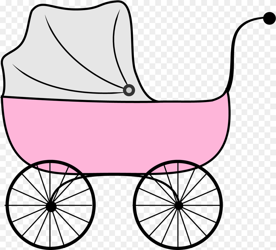 Baby Girl Free Girl Baby Shower Clip Art Free Vector Baby Carriage Clip Art, Bed, Furniture, Cradle, Clothing Png Image