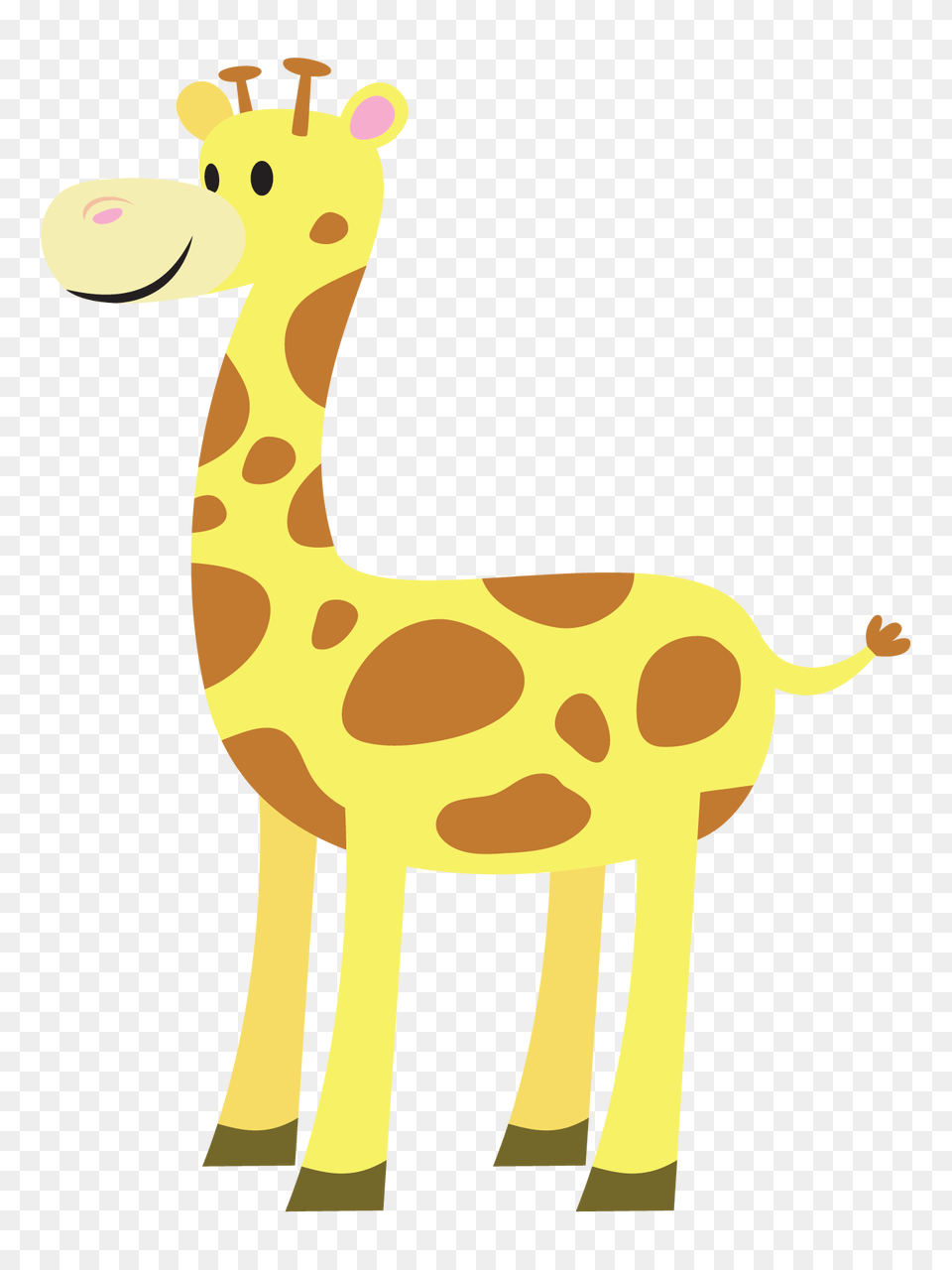 Baby Girl Giraffe Clip Art, Animal, Mammal, Kangaroo, Wildlife Png Image