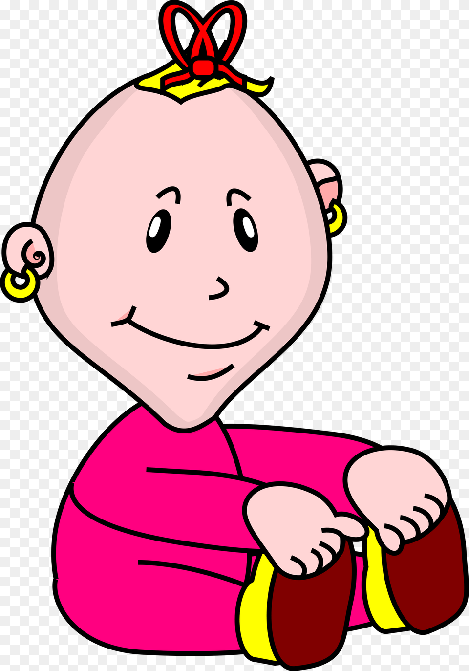 Baby Girl Icons, Person, Face, Head Free Png Download