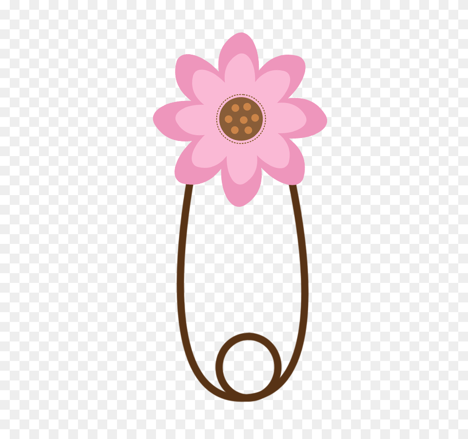 Baby Girl Safety Pin Clip Art Clip Art, Daisy, Flower, Plant Free Png