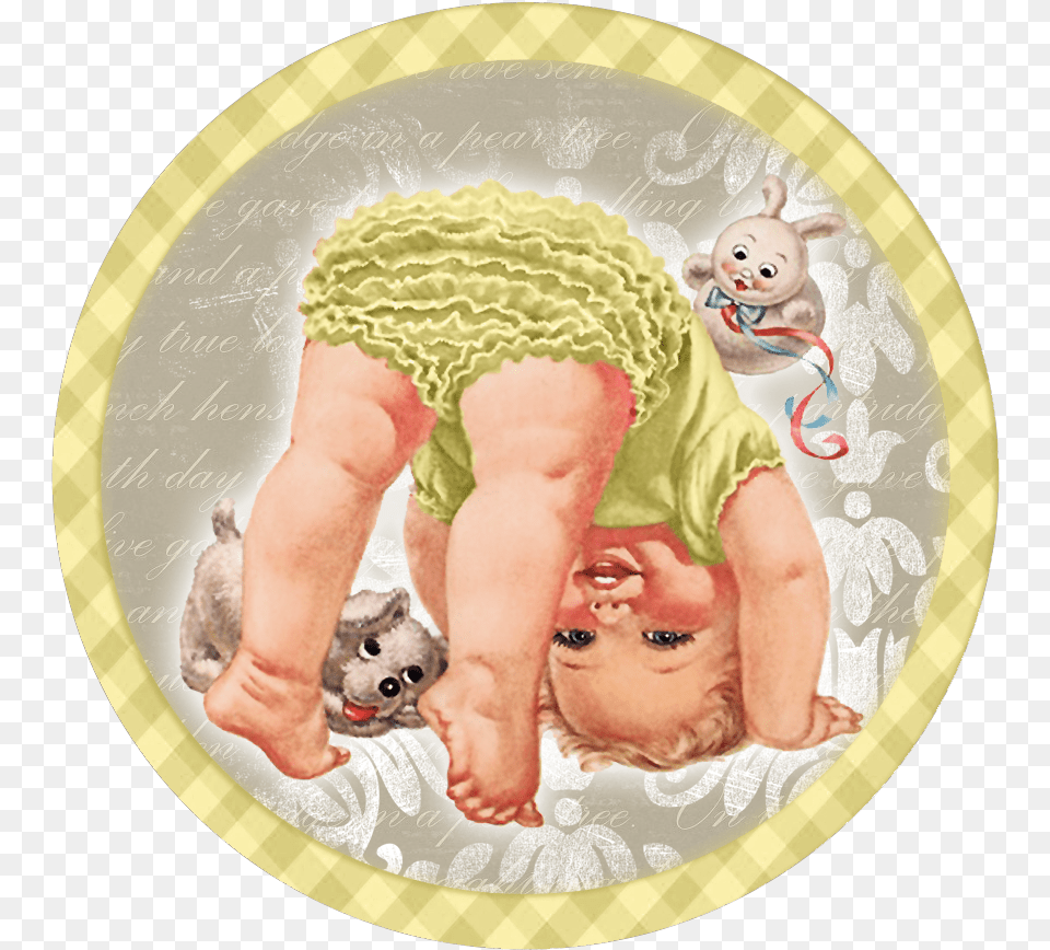 Baby Girl Vintage Illustration, Person, Photography, Face, Head Free Transparent Png