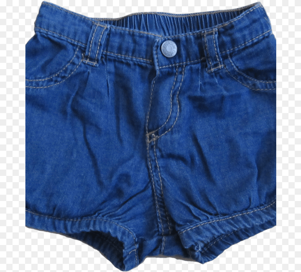 Baby Girls 6 9 Months Cherokee Soft Jean Shorts Shorts, Clothing, Jeans, Pants Free Png