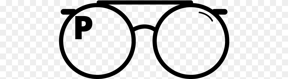 Baby Glasses Icon, Gray Free Png