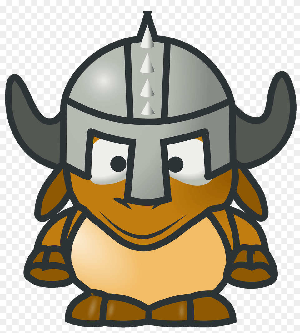 Baby Gnu Knight Clipart, Helmet Free Transparent Png