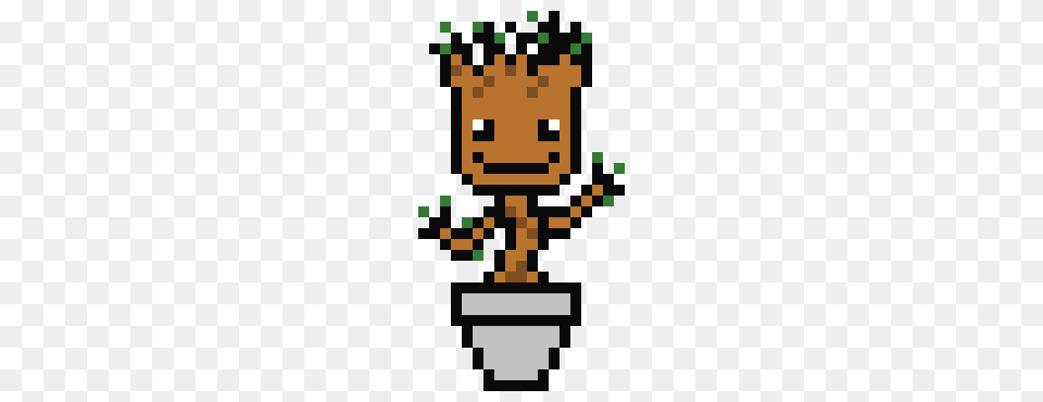 Baby Groot, Light, Qr Code Free Png Download