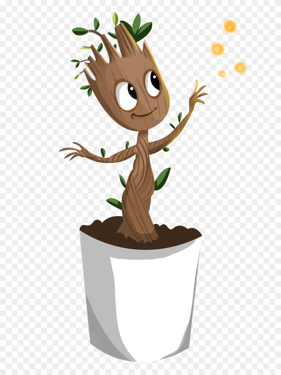 Baby Groot Clipart, Plant, Potted Plant, Tree, Person Free Png Download