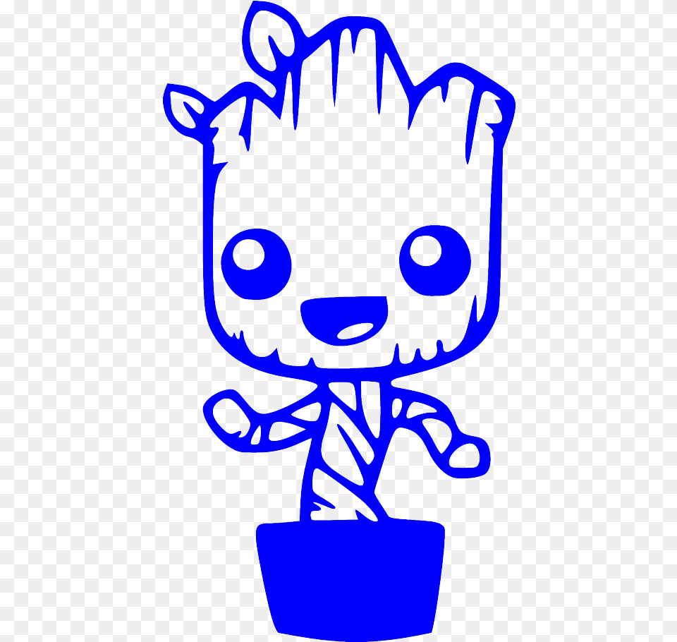 Baby Groot Dancing Guardians Of The Galaxy Funny Car Baby Easy Baby Groot Drawing, Person Free Png Download