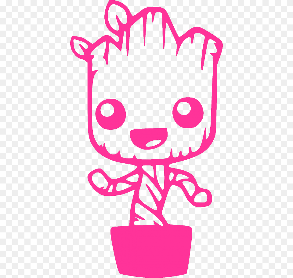 Baby Groot Dancing Guardians Of The Galaxy Funny Car Window Vinyl, Sticker, Dynamite, Weapon Free Transparent Png