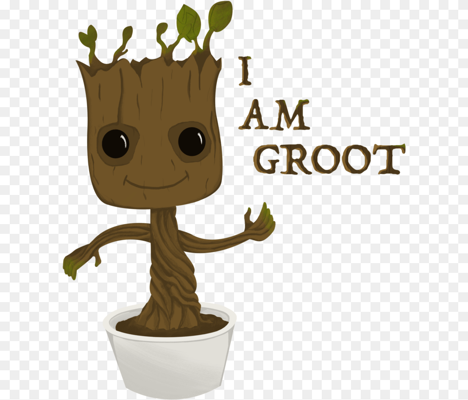 Baby Groot Download Groot, Plant, Potted Plant, Tree, Jar Png Image