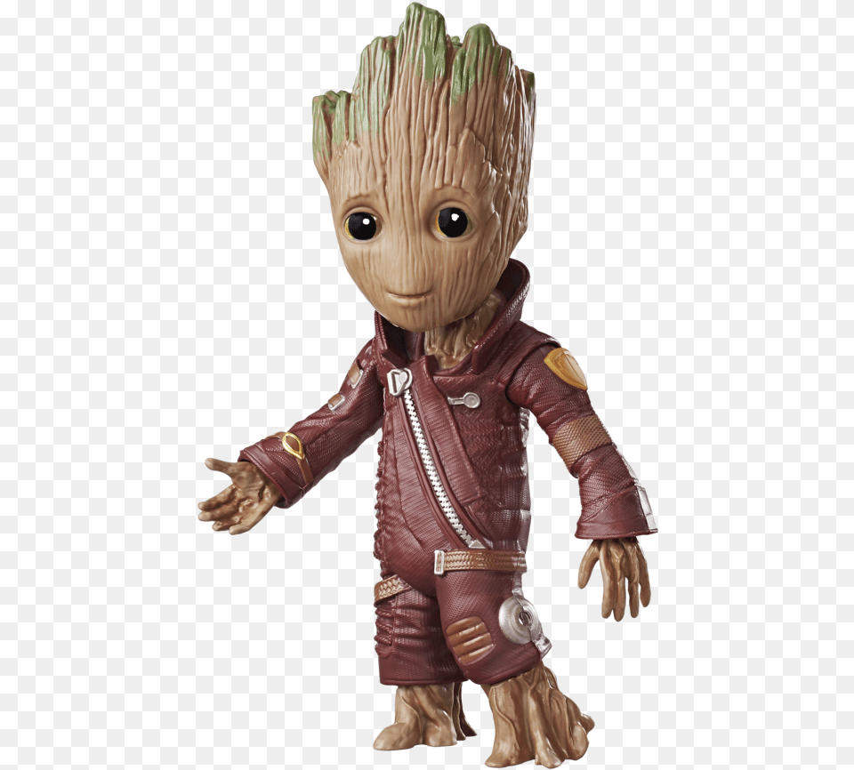 Baby Groot Ravager Outfit, Person, Figurine, Toy, Face Free Transparent Png
