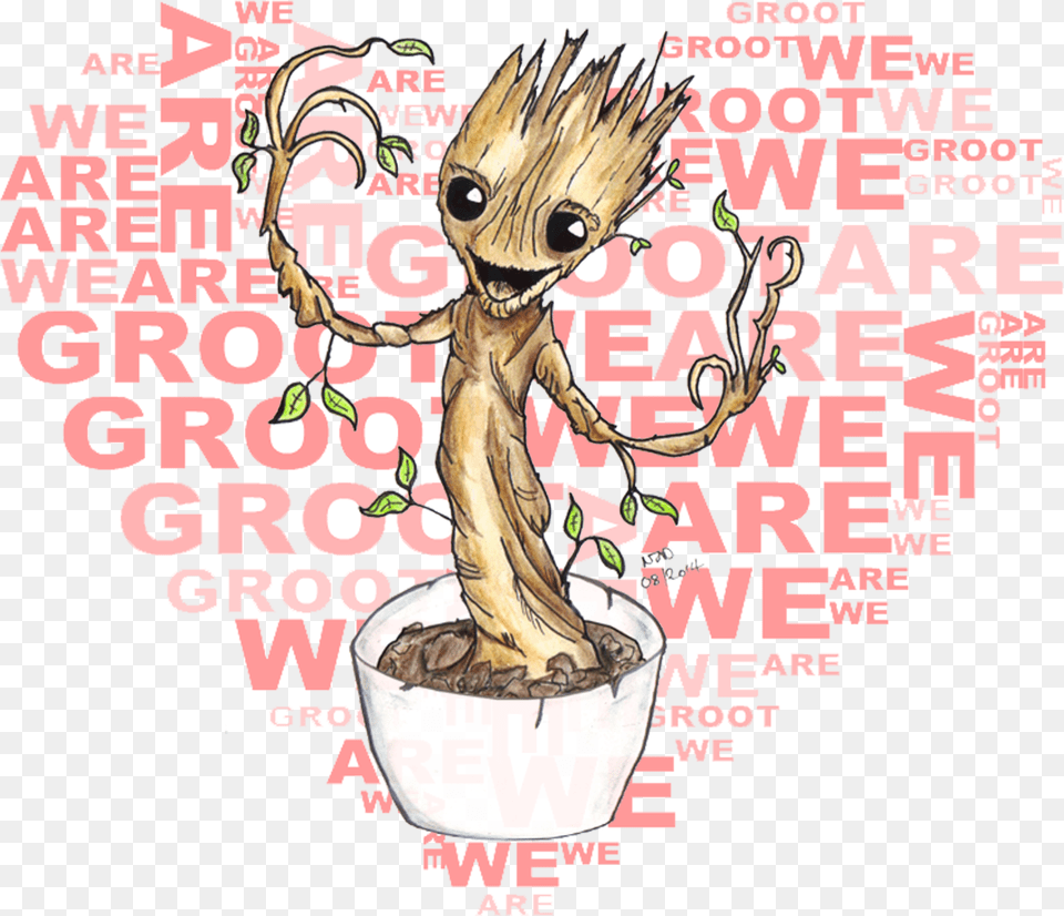 Baby Groot We Transparent Groot, Book, Comics, Publication, Advertisement Free Png