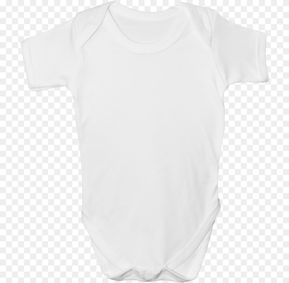 Baby Grow White Baby Grow, Clothing, T-shirt, Undershirt Free Transparent Png