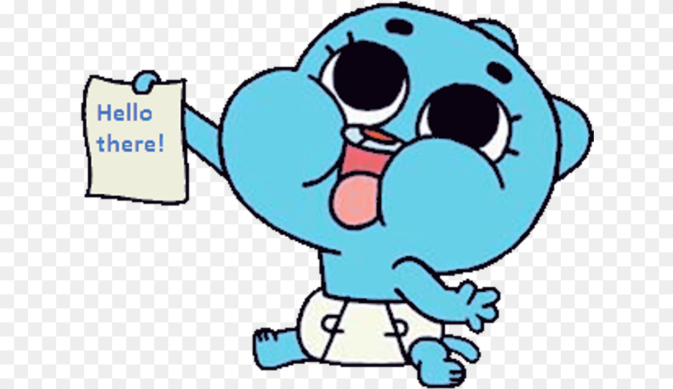 Baby Gumball Watterson Baby Gumball Free Transparent Png