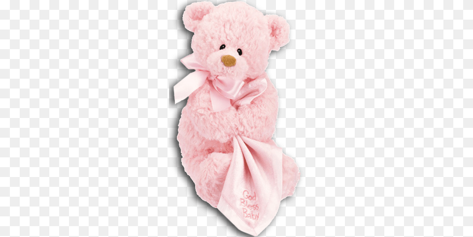 Baby Gund God Bless Baby Quotfaithquot Musical Pink Teddy Baby Bears, Teddy Bear, Toy Free Png Download