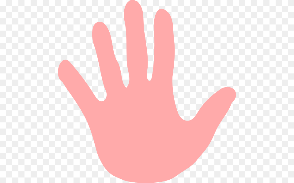 Baby Handprint Cliparts Raised Hand Clip Art, Body Part, Clothing, Finger, Glove Free Png Download