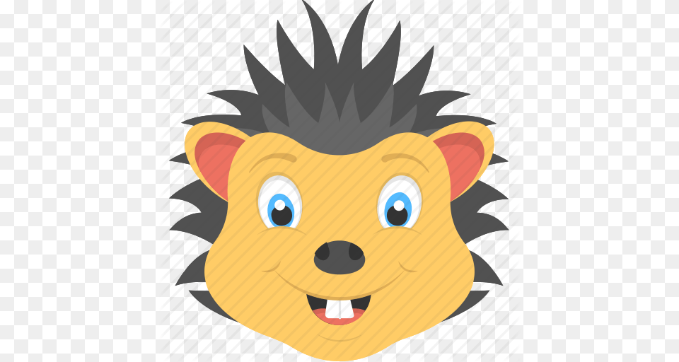 Baby Hedgehog Hedgehog Face Smiling Hedgehog Wild Animal, Plush, Toy, Person Free Png Download