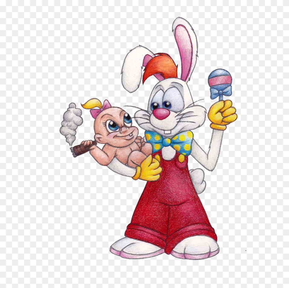 Baby Herman With Roger Rabbit Bnn707 Fat Baby Herman Roger Rabbit, Toy, Performer, Person Free Png