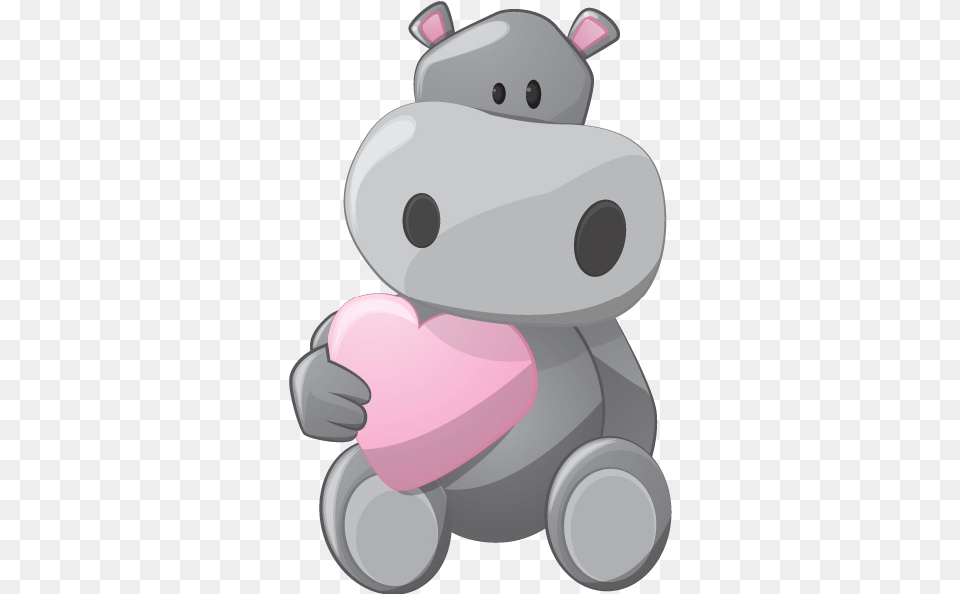 Baby Hippopotamus Cartoon, Appliance, Blow Dryer, Device, Electrical Device Free Png Download