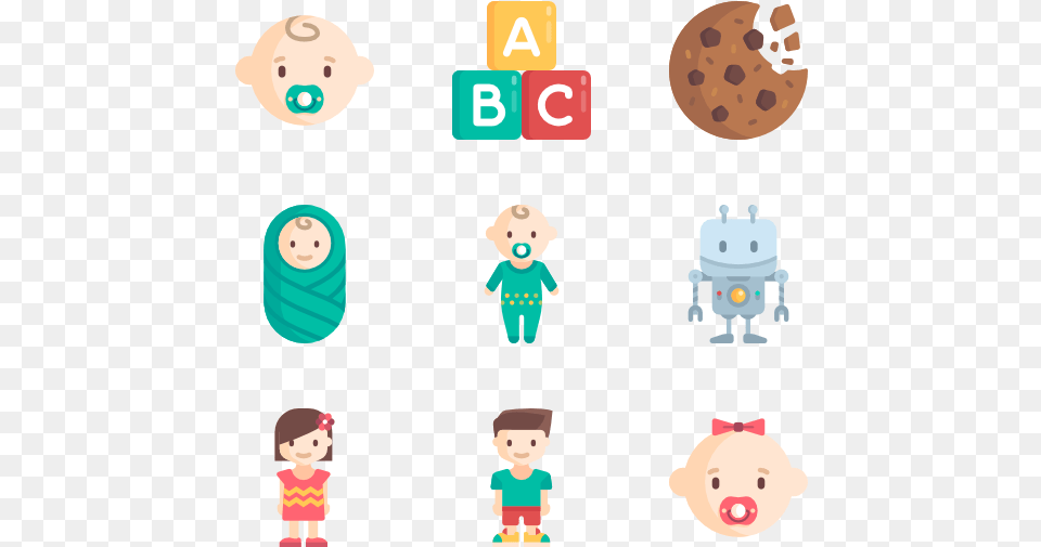 Baby Icon Elements, Boy, Child, Person, Male Png
