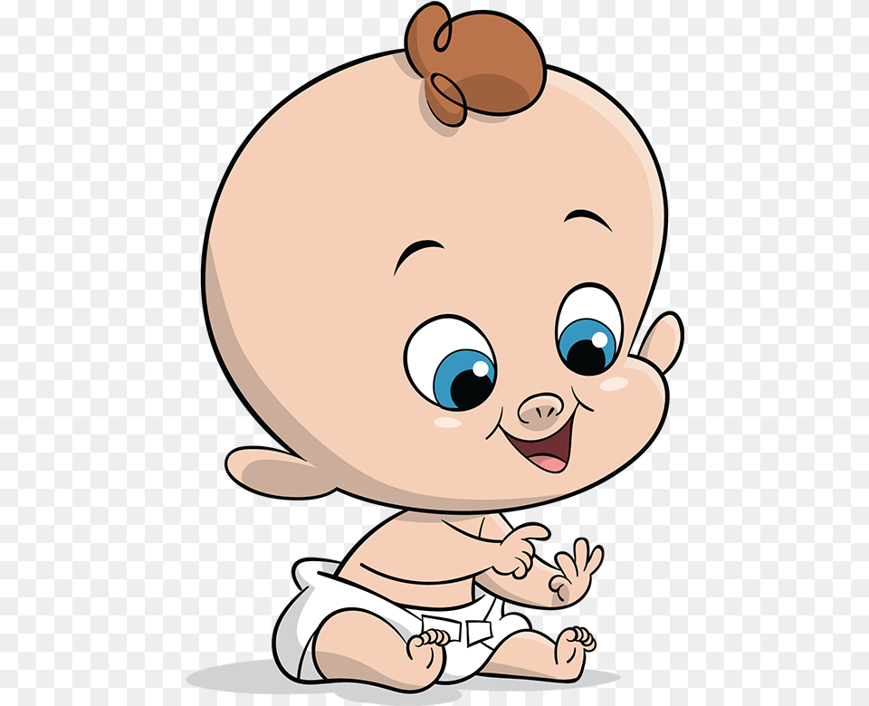 Baby Illustration 4 Image Happy Face, Person, Cartoon, Head Png