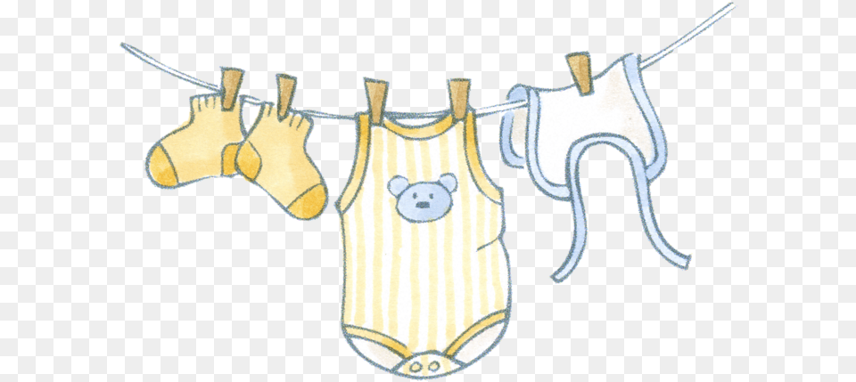 Baby Infant Clothes Clothing Hanging Hd Image Unisex Baby Clothes Clipart, Animal, Bear, Mammal, Wildlife Free Transparent Png