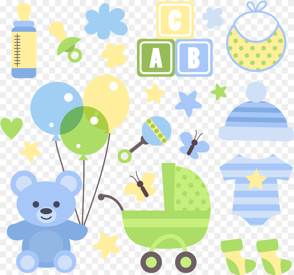 Baby Infant Toy Vector Transport Download Hq Clipart, Animal, Bear, Mammal, Wildlife Png Image