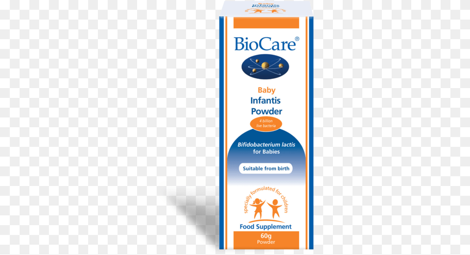 Baby Infantis Powder 60g Biocare Infant Probiotic, Food, Seasoning, Syrup, Bottle Png Image