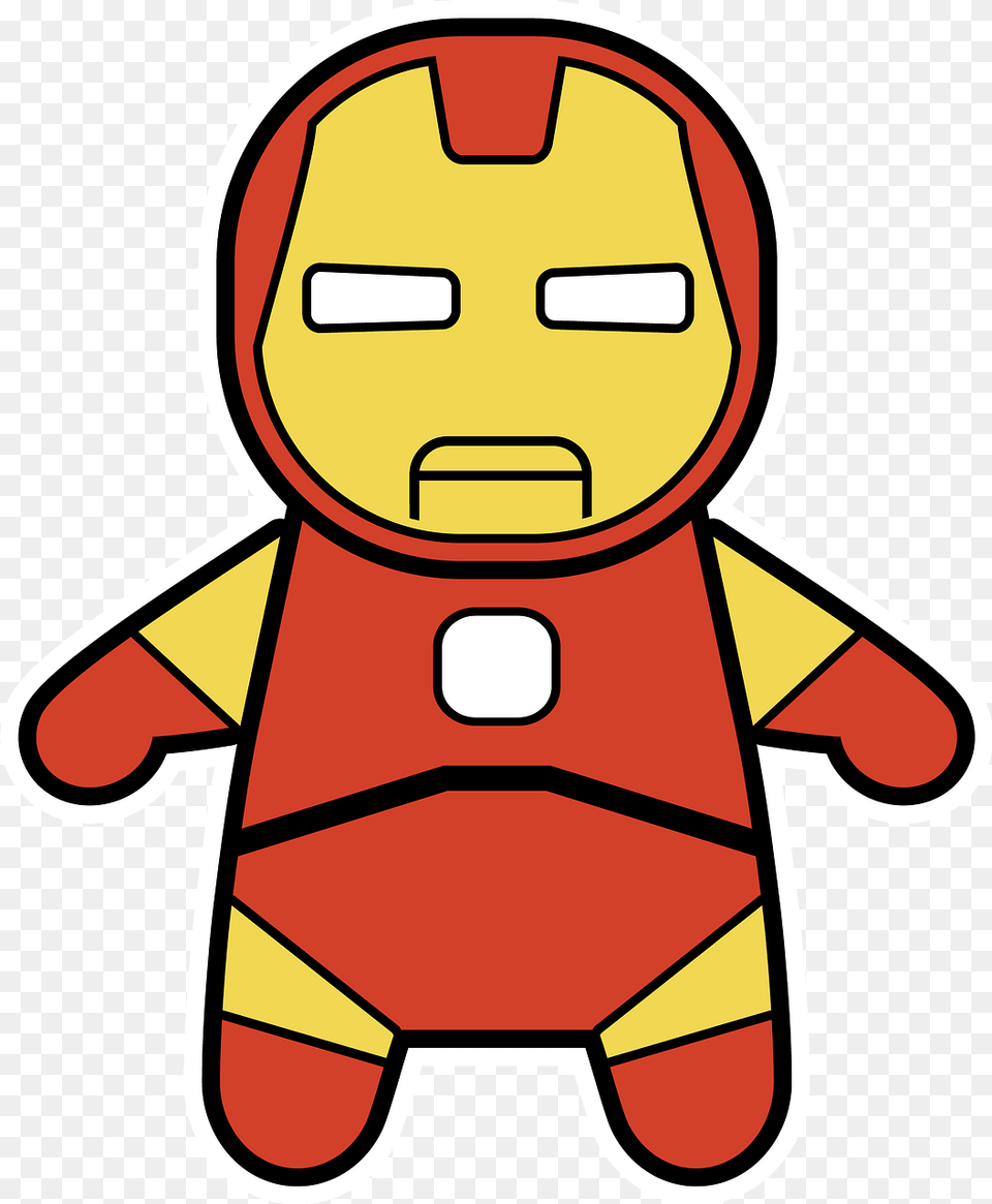 Baby Iron Man Cartoon, Plush, Toy, Dynamite, Weapon Png Image