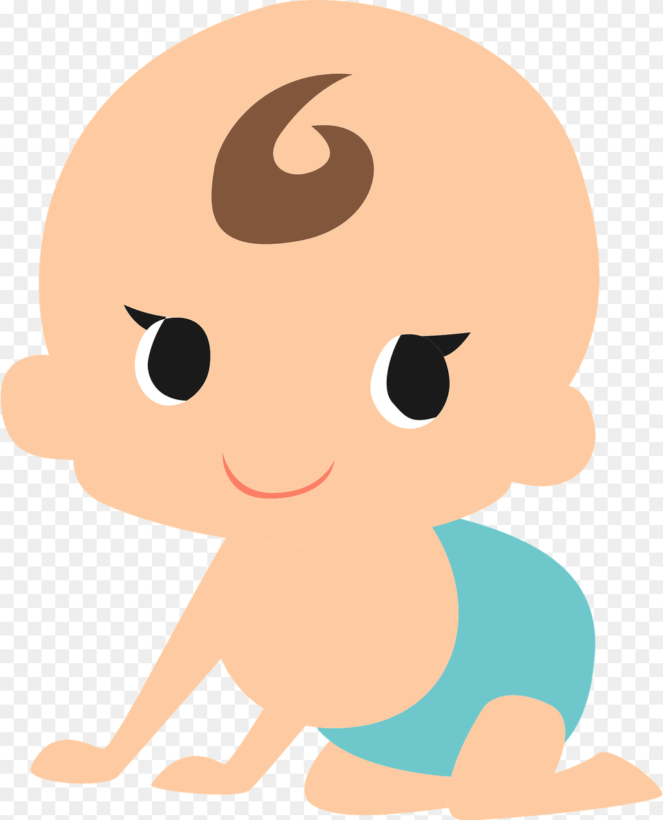 Baby Is Crawling Clipart, Person, Cartoon Png