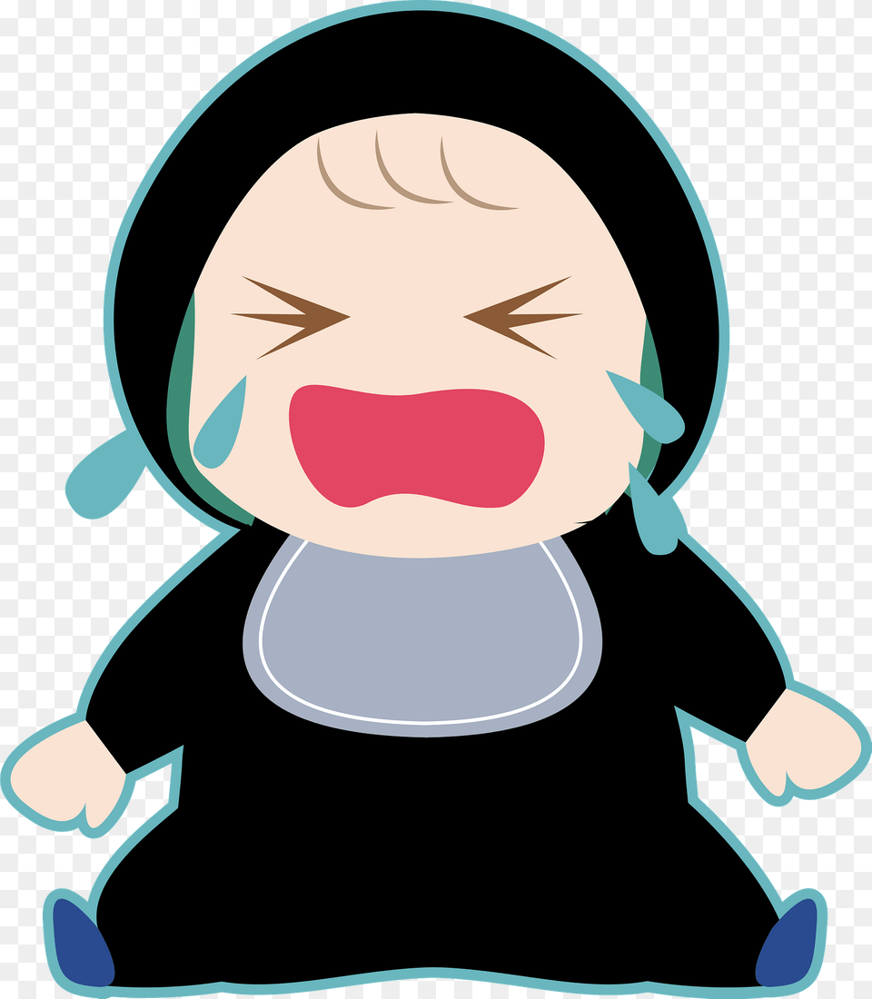 Baby Is Crying Clipart, Head, Person, Face Free Png