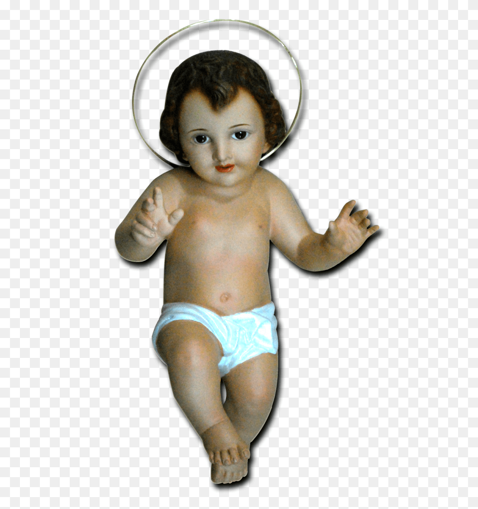 Baby Jesus Image, Person, Diaper, Face, Head Free Transparent Png