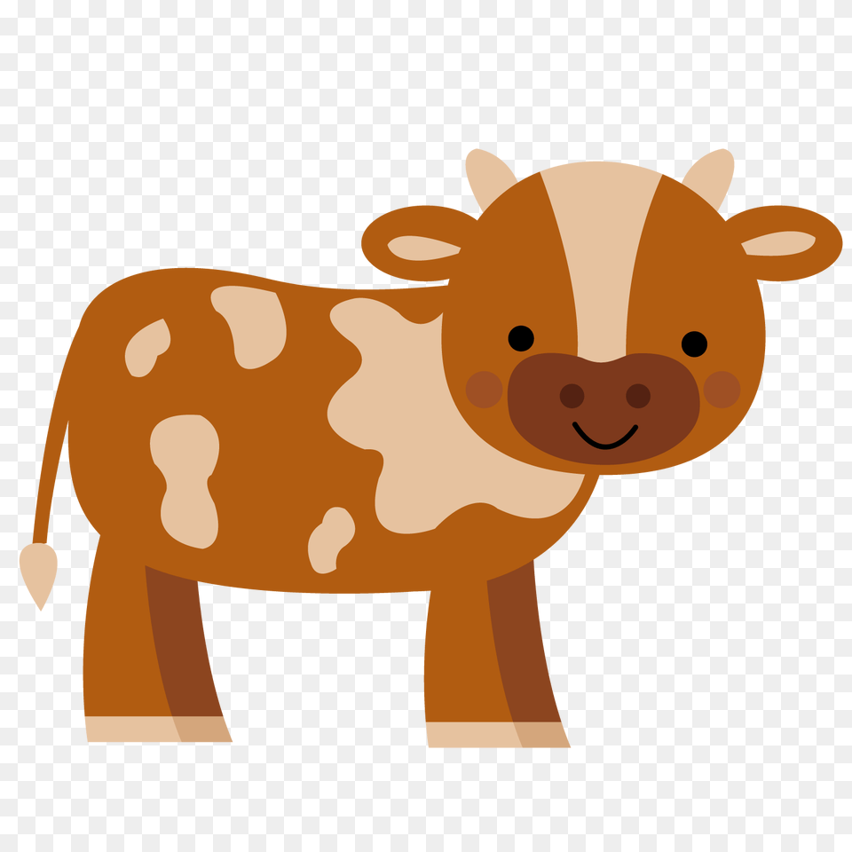 Baby Jungle Animals Canidae Clip Art, Animal, Cattle, Cow, Livestock Free Png