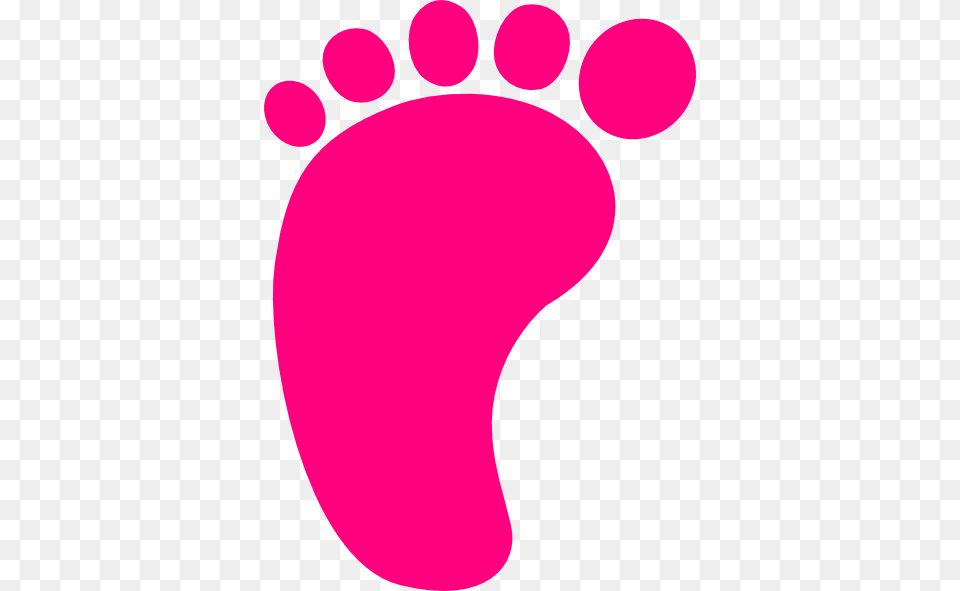 Baby Left Foot Modified Clip Art, Footprint Png