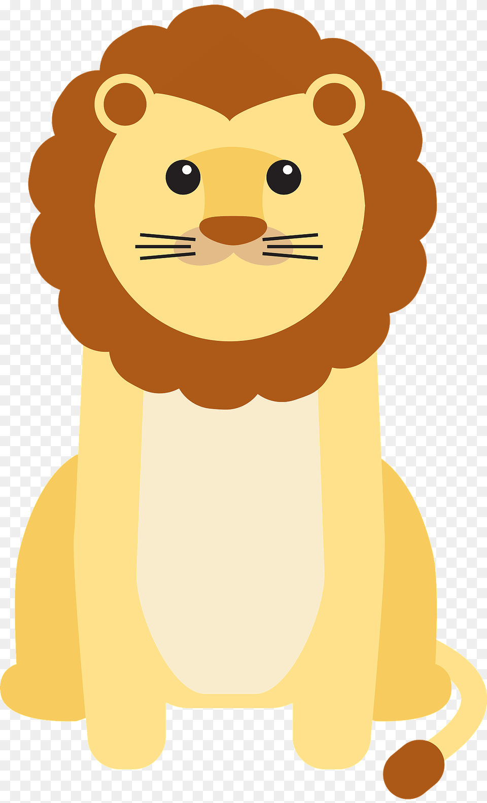 Baby Lion Clipart, Animal, Bear, Mammal, Wildlife Png Image