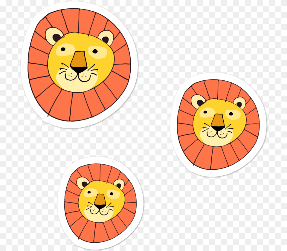 Baby Lion Sticker Pack Cartoon, Animal, Bear, Mammal, Wildlife Free Png