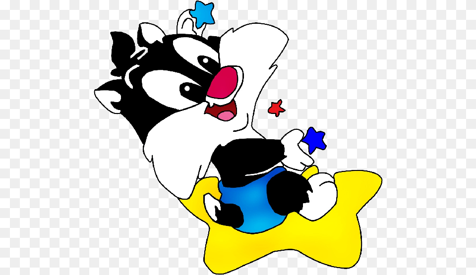 Baby Looney Tunes Baby Sylvester, Person, Performer, Cartoon, Head Free Png