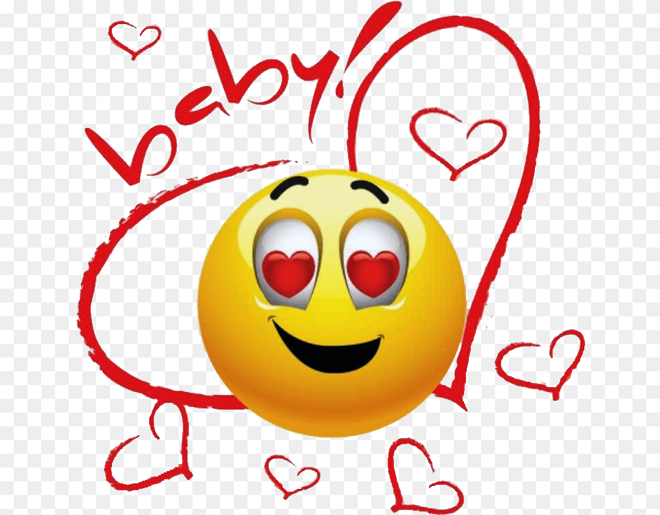 Baby Love Love Romantic Smiley Face Png Image