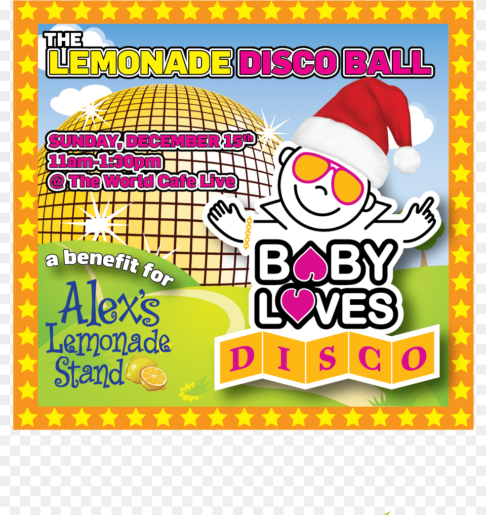 Baby Loves Disco Dance A Thon Benefit For Alex39s Lemonade Baby Loves Disco, Advertisement, Poster, Person, Face Png