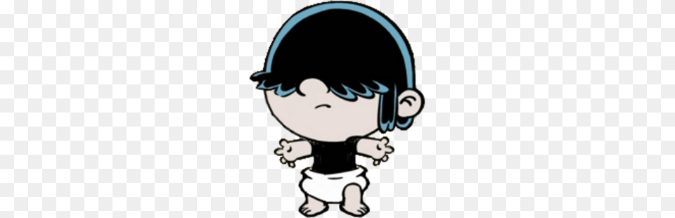 Baby Lucy Loud, Person, Stencil Png