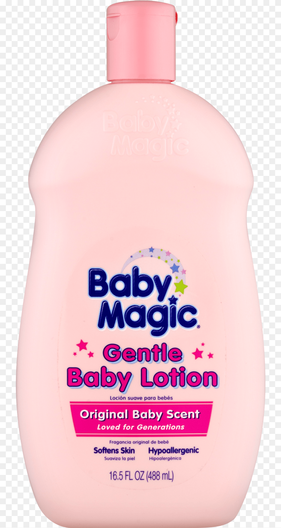 Baby Magic Gentle Baby Lotion Original Baby Scent, Bottle, Cosmetics Free Png Download