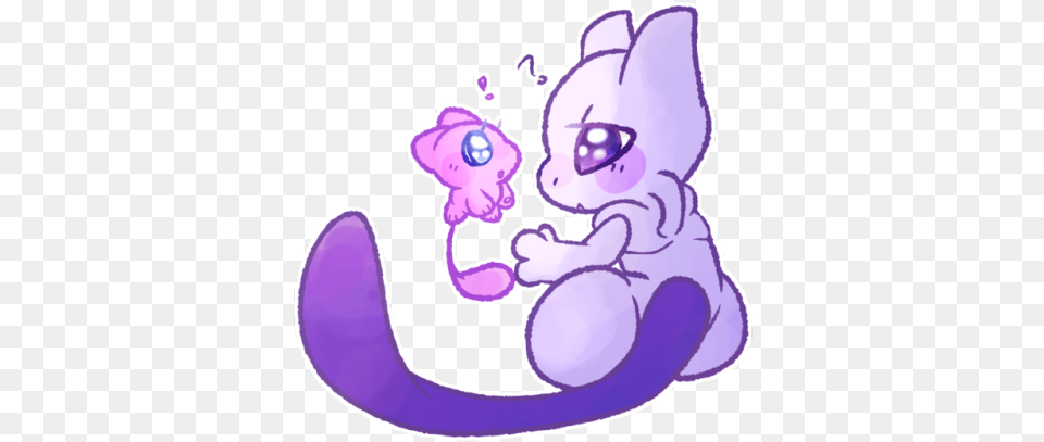 Baby Mewtwo Cartoon, Purple, Person Png Image