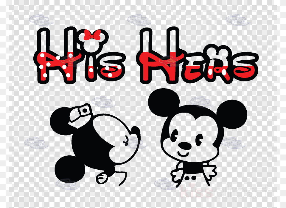 Baby Mickey And Minnie Mouse Kissing Clipart Minnie Cute Minnie Mouse And Mickey Mouse, Home Decor, Qr Code, Text Png Image