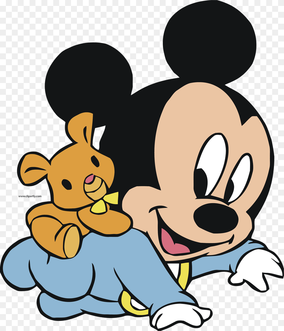 Baby Mickey Bear Clipart Mickey Mouse Baby, Cartoon Png
