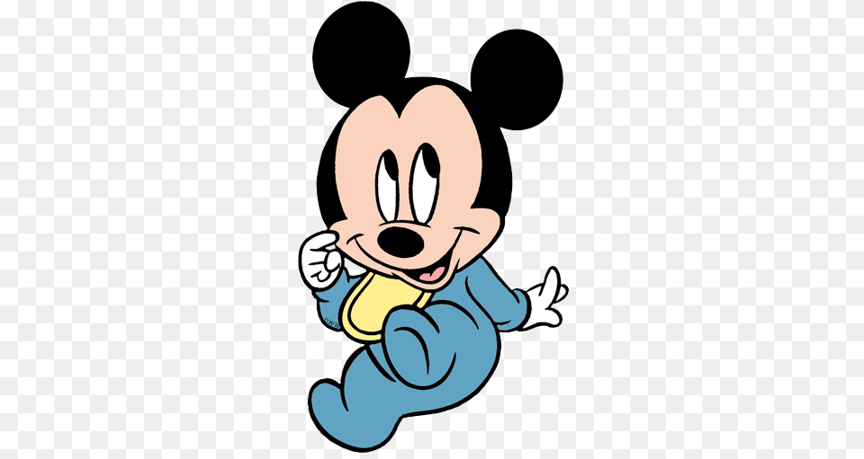 Baby Mickey Clipart, Cartoon, Person Png Image