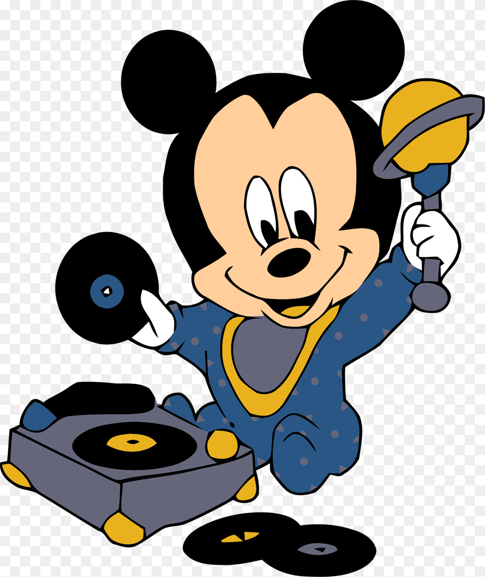 Baby Mickey Dj Music Mouse Wallpaper Clipart, Cartoon, Person Free Png Download