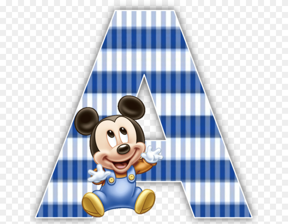 Baby Mickey Mouse 1st Birthday Party Alphabet Amp Numbers Baby Mickey Mouse, Triangle Free Png