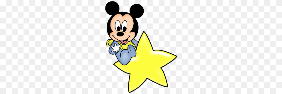 Baby Mickey Mouse, Symbol, Star Symbol Free Png Download