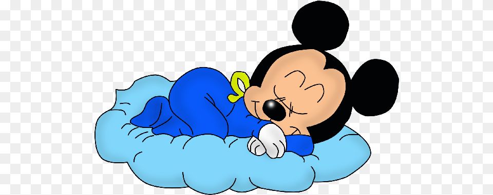 Baby Mickey Mouse Sleeping, Water Sports, Water, Swimming, Sport Free Png Download