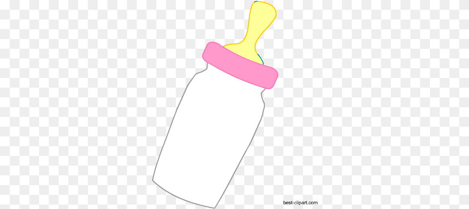 Baby Milk Bottle In Pink Color Clipart Clip Art, Smoke Pipe, Food Png