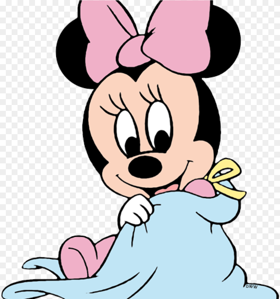 Baby Minnie Clipart 19 Mice Svg Ba Mouse Huge Pink Baby Minnie Mouse, Cartoon Free Png Download